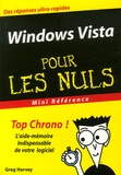 Greg Harvey - Windows Vista Mini Référence Pour les Nuls.