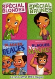 Laurent Gaulet - Le petit coffret 100% Blagues en 4 volumes : Spécial Blondes ; Spécial Brunes ; Blagues 100% Beaufs ; Blagues 100% Machos.