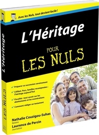 Nathalie Couzigou-Suhas et Laurence de Percin - L'Héritage pour les nuls.