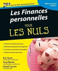 Eric Tyson et Tony Martin - Finances personnelles édition quebecoise pour les nuls 2ED.