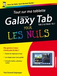 Paul Durand Degranges - Tout sur ma tablette Samsung Galaxy pour les Nuls.