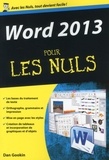 Dan Gookin - Word 2013 pour les nuls.