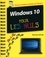 Bernard Jolivalt - Windows 10 pas à pas pour les nuls.