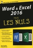 Dan Gookin - Word et Excel 2016 pour les Nuls.