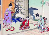 Les jardins par les grands maîtres de l'estampe japonaise