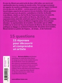 Claude Monet en 15 questions
