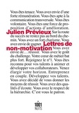 Julien Prévieux - Lettres de non-motivation.