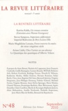 Richard Millet - La Revue littéraire N° 48, septembre 2010 : La rentrée littéraire.