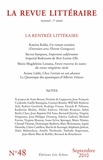 Richard Millet - La Revue littéraire N° 48, septembre 201 : La rentrée littéraire.