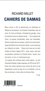 Cahiers de Damas. Novembre 2015 / Novembre 2017