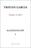 Tristan Garcia - Kaléidoscope - Volume 1, Images et idées.