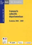  CERTU - Transports collectifs départementaux - Evolution 2004-2009 - Annuaire statistique 2009-2010.