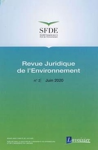  Office international de l'eau - Revue juridique de l'Environnement N° 2, Juin 2020 : .