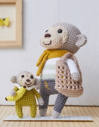 Tendres familles au crochet. 6 familles d'animaux & leurs accessoires