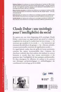 Claude Dubar : une sociologie pour l'intelligibilité du social