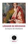 Léonor de Récondo - La leçon de ténèbres.