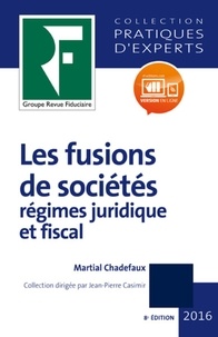Martial Chadefaux - Les fusions de sociétés.