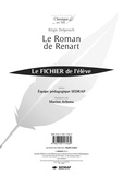Régis Delpeuch et Marion Arbona - Le Roman de Renart - Le fichier de l'élève.