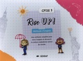 Sophie Lafforgue et Ludivine Berthollier - Anglais Cycle 3 Rise UP! - Coffret avec un guide de l'enseignant·e, un CD, 500 flashcards, 8 posters, 2 plateaux de jeux et des cartes.