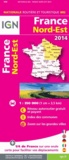  IGN - France Nord-Est - 1/350 000.