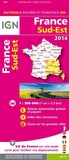  IGN - France Sud-Est - 1/350 000.