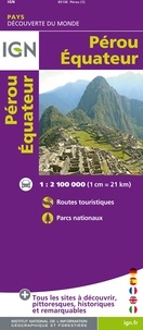  IGN - Pérou, Equateur - 1/2 100 000.