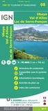  IGN - Ubaye Val d'Allos Lac de Serre-Ponçon - 1/75 000.