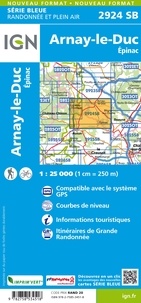 Arnay-le-Duc Epinac. 1/25 000