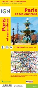 Paris et ses environs. 1/80 000