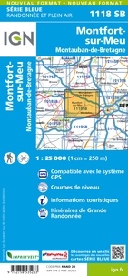 Montfort-sur-Meu, Montauban-de-Bretagne. 1/25 000
