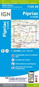  IGN - Pipriac La Gacilly - 1/25 000.