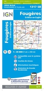  IGN - Fougères /St-Brice-en-Coglès - 1/25 000.
