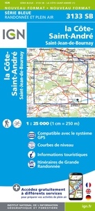  IGN - La Côte-Saint-André, Saint-Jean-de-Bournay - 1/25 000.