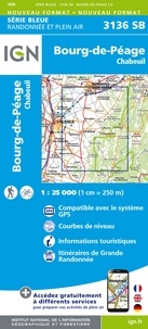  IGN - Bourg-de-Péage, Chabeuil - 1/25 000.