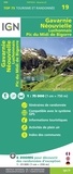  IGN - Gavarnie Neouvielle Luchonnais Pic du Midi de Bigorre - 1/75 000.