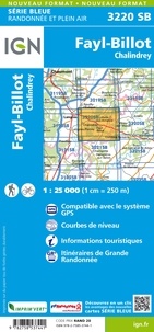 Fayl-Billot, Chalindrey. 1/ 25 000