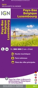  IGN - Pays-Bas/Belgique/Luxembourg - 1/300 000.