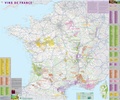  IGN - Poster Vins de France - 1/1 020 000.