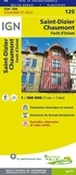  IGN - Saint-Dizier/Chaumont - 1/100000.