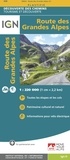  IGN - Route des Grandes Alpes - 1/220 000.