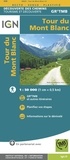  IGN - Tour du Mont-Blanc - 1/50 000.