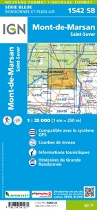 Mont-de-Marsan, Saint-Sever. 1/25 000