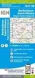  IGN - Barbézieux-Saint-Hilaire, Baignes-Sainte-Radegonde - 1/25 000.