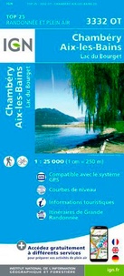  IGN - Chambéry Aix-les-Bains Lac du Bourget - 1/25 000.