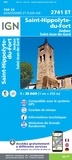  IGN - St-Hippolyte-du-Fort - Anduze, St-Jean-du-Gard : 1/25 000.
