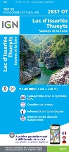  IGN - Lac d'Issarles, Thueyts - Sources de la Loire : 1/25 000.