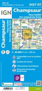 Champsaur, Vieux Chaillol, Parc national des Ecrins. 1/25 000
