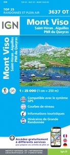  IGN - Mont Viso - Saint-Véran, Aiguilles, PNR du Queyras 1/25 000.
