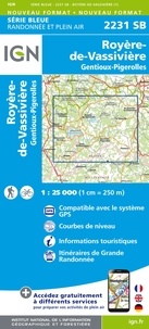  IGN - Royère-de-Vassivière, Gentioux-Pigerolles - 1/25 000.