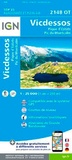  IGN - Vicdessos, Pique d'Estats et Pic du Montcalm - 1/25 000.